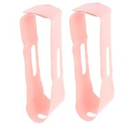 UPKOCH 2 piezas Correas Ajustables para Adultos Soporte Cómodo para Barbilla Material Transpirable y Lavable Ayuda la Boca Cerrada Sueño Paquete de Unidades Rosa