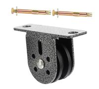 UPKOCH 2 Piezas de Levantamiento con Rodamiento Silenciosa para Fitness Rueda Resistente para Entrenamiento Casa Montaje Pared o Techo Accesorio para Ejercicio de Tracción