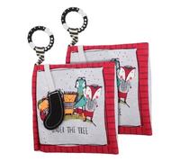 UPKOCH 2 Piezas para Bebés Educativo Infantil con Personajes de Dibujos Animados Resistente al Desgarro Texturizado y Lavable Desarrollo Sensorial para Niña