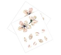 UPKOCH 2 Piezas Pegatinas de árbol sakura incrustaciones de guitarra pegatina de guitarra de estilo preocuparse pegatina de guitarra estilo sakura calcomanías de diapasón de guitarra
