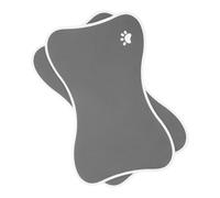 UPKOCH 2 Piezas Pet Feeding Mat Bone Shape Non-Slip Dog Bowl Mat For Food and Water Easy-Clean Cat and Dog Placemat To Protect Floors