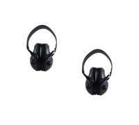 UPKOCH 2 Piezas protección auditiva para recargable adulto manguito mufas orejeras para el ruido protección para los oídos protección auditiva para rango AbS Negro