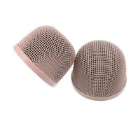 UPKOCH 2 Piezas Rejilla de Micrófono de Malla Metálica Cubierta de Micrófono para Estudio Ktv Actuación Escenario Accesorio de Reemplazo