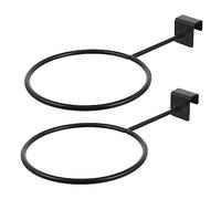 UPKOCH 2 Piezas Soporte de Balones de Hierro para Pared Estante Multiuso para Almacenamiento y Exhibición de Baloncesto y Fútbol Montaje Resistente para Hogar Tiendas y Exposiciones