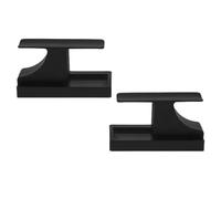 UPKOCH 2 Piezas Soporte de Pared para Cañas de Pescar de Diseño Elegante y Resistente para Garaje y Hogar Instalación Rápida sin Herramientas Organizador Vertical para Protección y Orden