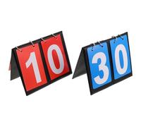 UPKOCH 2 Piezas Tablero de Puntuación Portátil de Dígitos Flip para Baloncesto y Multi Sistema de Puntuación Dual Resistente de Usar