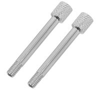 UPKOCH 2 piezas Tornillos de Puente Eléctrico para Guitarra Diseño Hueco Precisión Compatibles Múltiples Modelos Rápido Cuerda Rendimiento Mejorado