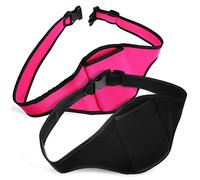 UPKOCH 2 Riñoneras para Micrófono Cinturón de Micrófono Portátil Ligero y Transpirable para Fitness Clases al Aire Libre