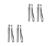 UPKOCH 2 Series Bote De Huevos con Accesorio De Vela Verificador De Pollo Negro Esclarecedor para Vivero Vela De Huevo Ultravioleta Acero Inoxidable Silver 2 Piezas*2