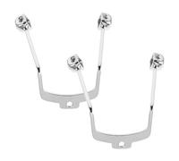 UPKOCH 2 soportes nasales para gafas, de acero inoxidable, para almohadillas nasales, de metal, para adultos, reemplazo de monturas.