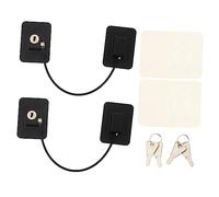 UPKOCH 2 Uds Cerradura De Seguridad Para Niños Cerradura De Puerta Para Niños Cerradura De Congelador Cerradura De Puerta Para Niños Cerradura De Puerta De Cerradura De Refrigerador