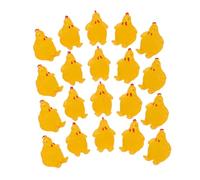 UPKOCH 20 Piezas De Adornos De Resina Figuras De Pollitos En Miniatura Figuras De Pollitos Pequeños Mini Pollo De Resina