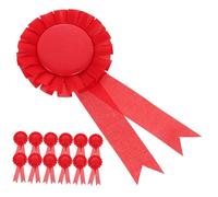 UPKOCH 20 Piezas insignia en Creativo logro con para Suave pasador de insignia creativa alfiler de cinta de bricolaje insignia de artesanía insignia de bricolaje en rojo