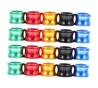 UPKOCH 20 Piezas Suministros para Anillos De Ave Anillos De Metal para Patas De Aves De Corral para Distinguir Aves De Corral Banda para Patas De Ave Mensajera