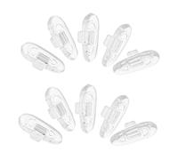 UPKOCH 200 Piezas Almohadillas Para La Nariz De Gafas Almohadillas Para La Nariz Para Gafas Nasales Transparent