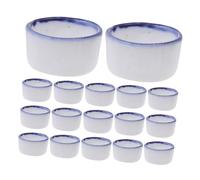 UPKOCH 24piezas Cuencos De Cerámica para Comida De Araña Reptiles Pequeño Araña Cangrejo