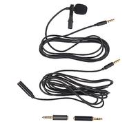 UPKOCH 2juegos Kit De Micrófono para Grabación De Vídeo y Entrevistas Conector y Cable De Extensión De Metros Incluye Adaptador De Micrófono y Accesorios