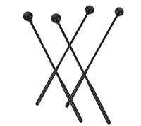 UPKOCH 2pares Mazos De Goma y Plástico Para Xilófono Baquetas De Rendimiento Mazos De Percusión