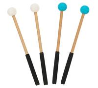 UPKOCH 2pares Mazos De Marimba Baquetas Portátiles De Percusión Para Práctica De De Lengua Accesorios De Instrumento Musical