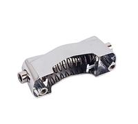 UPKOCH 2piezas Accesorios De Reemplazo Para De Caja De Batería Ganchos De Percusión De Metal Para Drum Jazz y Plata