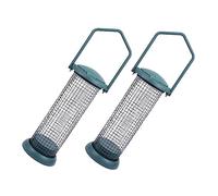 UPKOCH 2piezas Adornos para Comederos De Pájaros Forma De Bola De Grasa para Exteriores Comedero Colgante para Pájaros para Jardín Dispensador De Comida para De Material Resistente