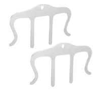 UPKOCH 2piezas Clip De Metal Para Libros De Soporte Para Lira De Clip Para Partituras Carpeta Para