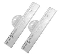 UPKOCH 2piezas Clips De Acrílico Transparente Para Partituras Musicales De Soporte De Páginas Para Piano Guitarra y Violín Clip Ligero y Duradero Para Música y Lectura