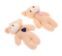 UPKOCH 2Piezas Colgante de de Peluche Adornos para Mochilas y Accesorios de Bolsos Decoración y Ligera para Claves y Mochilas