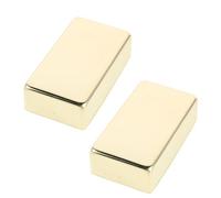 UPKOCH 2piezas Funda Para Pastilla De Guitarra Eléctrica Carcasa Completa De Metal Protector De Humbucker Cubierta De Pastilla Para Tapa De Guitarra