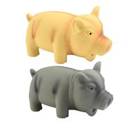 UPKOCH 2piezas Juguetes De Látex para Masticar Perros Sonajeros para Masticar Juguetes para Perros Pequeños Mientras Duermen