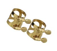 UPKOCH 2piezas Ligaduras De Saxofón Ajustables y Resistentes Accesorios De Instrumentos Musicales Para Saxofón Tornillos Regulables