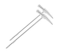 UPKOCH 2piezas Martillo De Afinación Para Kalimba De Aleación De Aluminio Kit Para Mantenimiento De Sonido Pianos De Pulgar Teclas Herramientas Esenciales Para Músicos