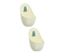 UPKOCH 2piezas Orinal Cartoon Para Entrenamiento De Baño Para Orinal De Pared Para Bebés Urinario Adorable y Para Hacer Pipí Sin Gancho