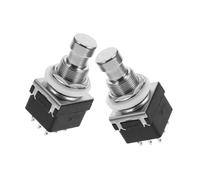 UPKOCH 2piezas Pedal De Efectos De Guitarra Interruptor Footswitch De Pines Para Sonidos Diversos y Operación Sencilla Compatible Diferentes Estilos Musicales y Uso Profesional