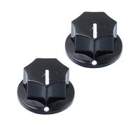 UPKOCH 2piezas Perillas de Control de Tono para Potenciómetros de Accesorios para Instrumentos Perillas Giratorias de Control para Dispositivos Eje de Potenciómetro Uso Electric Guitar