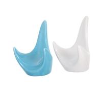 UPKOCH 2piezas Soporte Para Ocarina De Cerámica Diseño De Trípode Estable Base De Exhibición Para Instrumentos Musicales Compatible Ocarinas