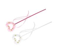 UPKOCH 2piezas Varita Mágica Iluminada para Niño Niña Varitas De Hada para Fiestas y Actuaciones Infantiles