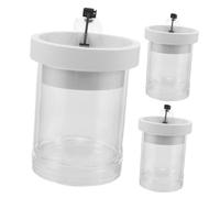 UPKOCH 3 Divisores Transparentes Pequeños para Acuario De Camarones para Cría De Bettas con Ventosa para Tanque Flotante con Cámara De Incubación Y Separador De Cría con