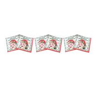 UPKOCH 3 Juegos De Servilletas Navideñas Con Estampado De Papá Noel Servilletas De Papel Estampadas Para Fiestas De Cumpleaños De Niños Y Niñas 20 Unidades X 3