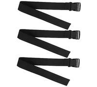 UPKOCH 3 piezas Cerraduras de Seguridad para Correas Ajustables para Armarios y Refrigeradores Protección Efectiva contra Peligros Domésticos Instalación Daños Total Color Negro