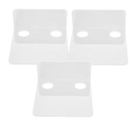 UPKOCH 3 Piezas Estante Mural para Cámaras de Seguridad Soporte Flotante Pequeño para Monitor Niña Diseño con Guía de Cables Instalación y Durable para Habitación Infantil