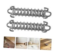 UPKOCH 3 Piezas Tensor de Tensión para Perro con Muelle Amortiguador Inoxidable Cuerda Fija Resistente para Entrenamiento y Sombra Solar Soporte de Alta Resistencia