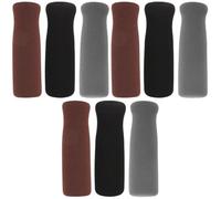 UPKOCH 3 Series Empuñaduras Antideslizantes para Bastones De Protección De Mango De Espuma para Personas Mayores Compatible con Bastones Y Muletas Negro Gris Marrón 3 Piezas*3