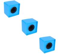 UPKOCH 3 Soportes Para Micrófono Con Logotipo Abs Ligeros Y Resistentes Para Entrevistas Y Reporteros.