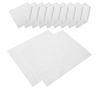 UPKOCH 30 Hojas Filtros para Colectores de Polvo de Uñas de Tela No Tejida Blancos, Recambios Eficientes y Fáciles de Limpiar para Salones de Manicura y Uso en Casa