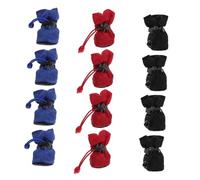 UPKOCH 3Juegos Botas de Lluvia para Perros Impermeables para Mascotas Antideslizantes y Resistentes para Días Lluviosos y Actividades