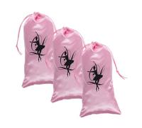 UPKOCH 3piezas Bolsa para Guardar Zapatos de Baile para Zapatos de Ballet Bolsa de Baile para Niña Clase