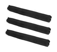 UPKOCH 3piezas Estuche De Transporte Para Flauta Soprano Negra De Tela Oxford Con Cremallera Para Almacenamiento De Instrumentos De Viento