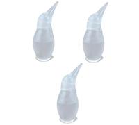 UPKOCH 3piezas Limpiador De Para Bebés Aspirador Manual Para Mucus Accesorio Esencial Para Cuidado De Recién Nacidos