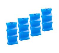 UPKOCH 4 Piezas Ice Pack para Leche Materna Reutilizable Cubos de Gel Frío Doble Cara para Botellas Bolsa Refrigerante para Uso Exterior y Almuerzo
